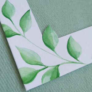 Passepartout "Blumenranken"