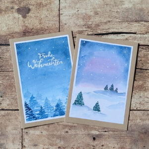 Kartenset "Winterlandschaften"