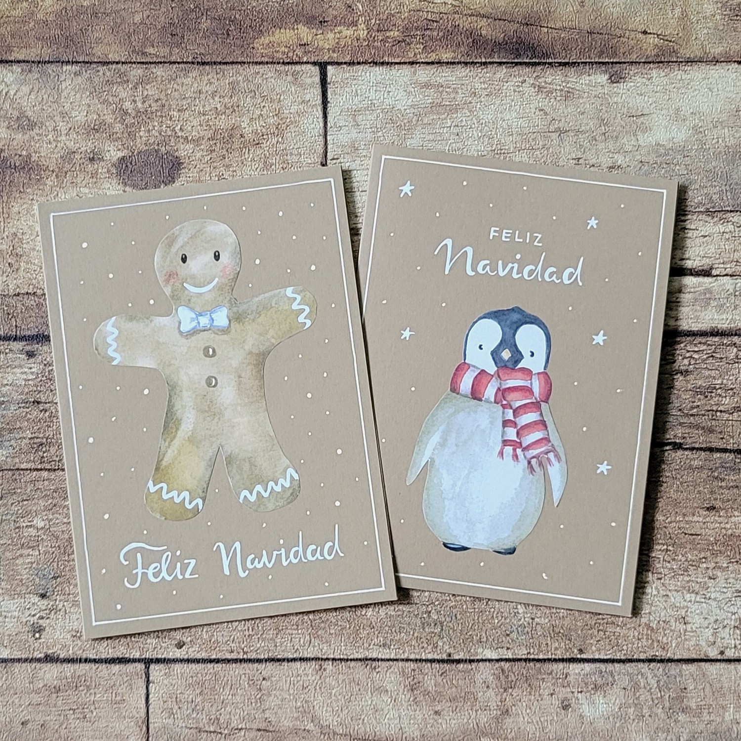 Kartenset "Feliz Navidad"