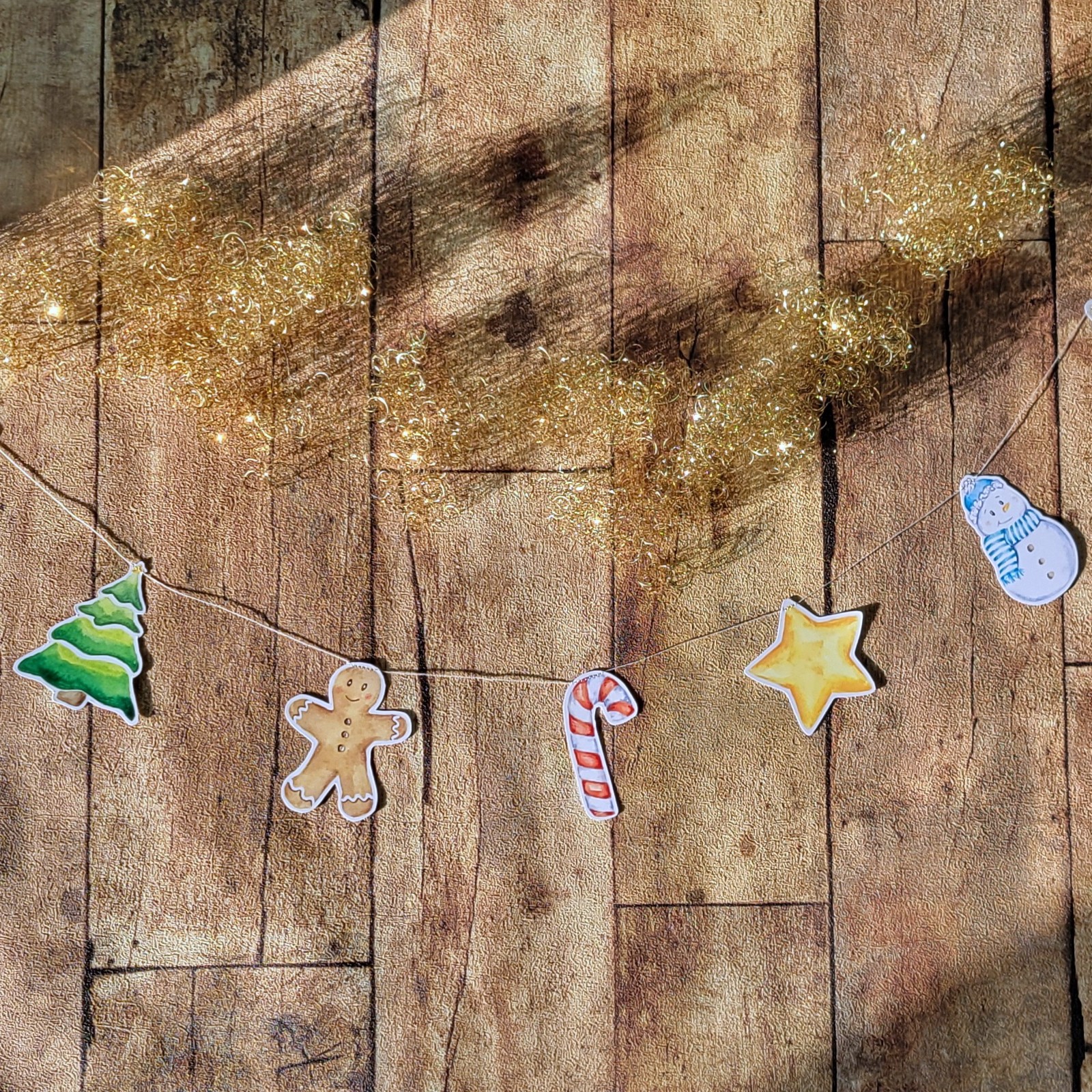 Wimpelkette "Weihnachten" – Bild 4