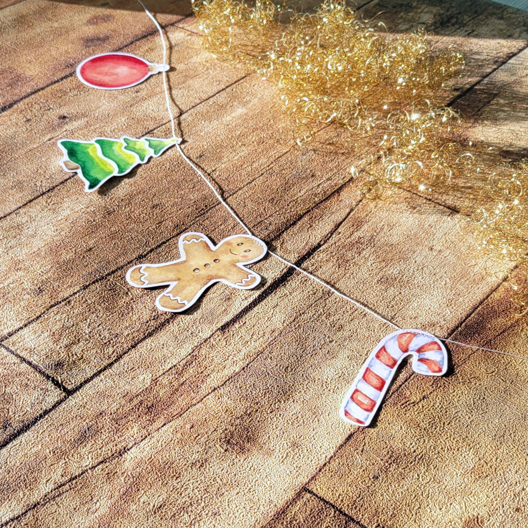 Wimpelkette "Weihnachten" – Bild 3