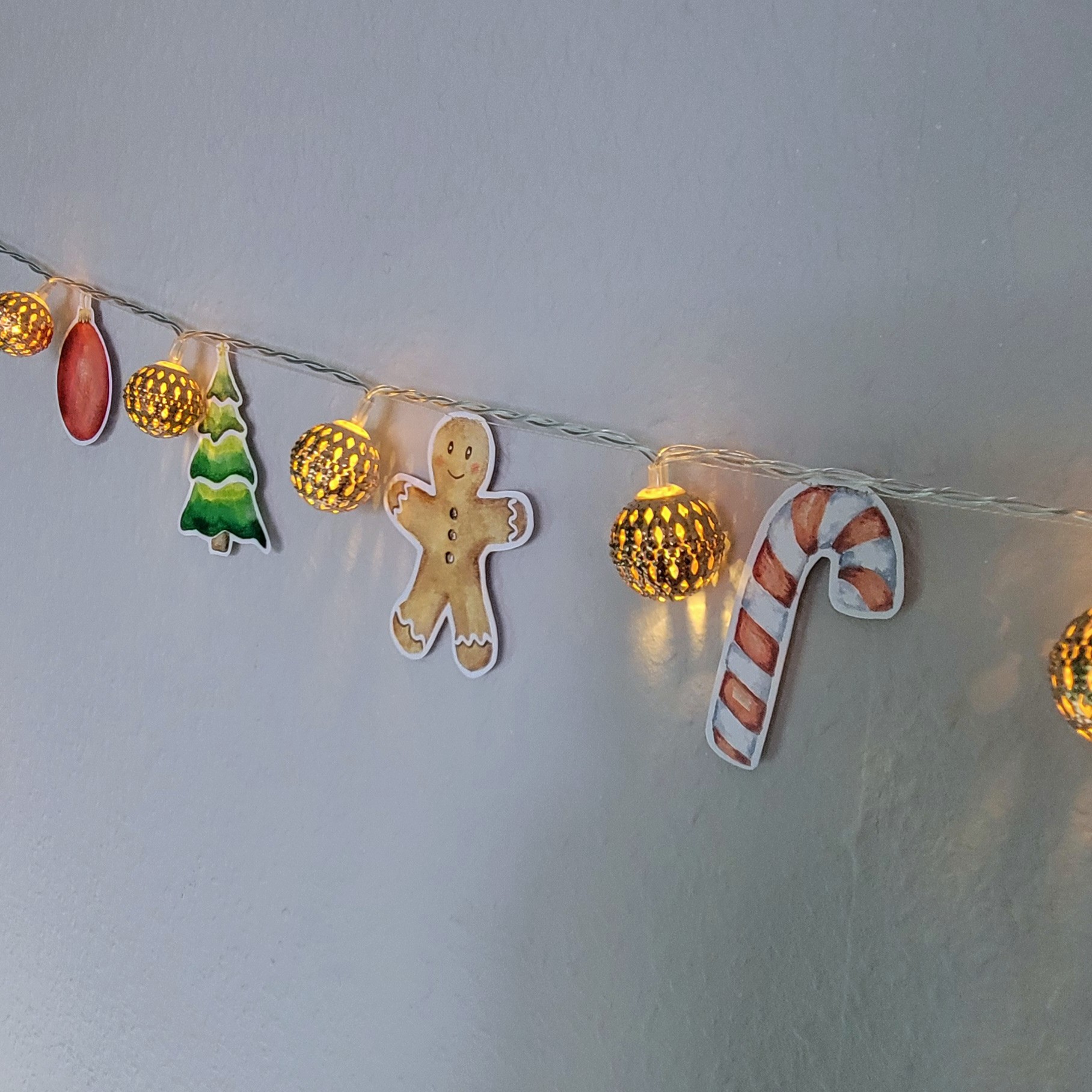 Wimpelkette "Weihnachten"