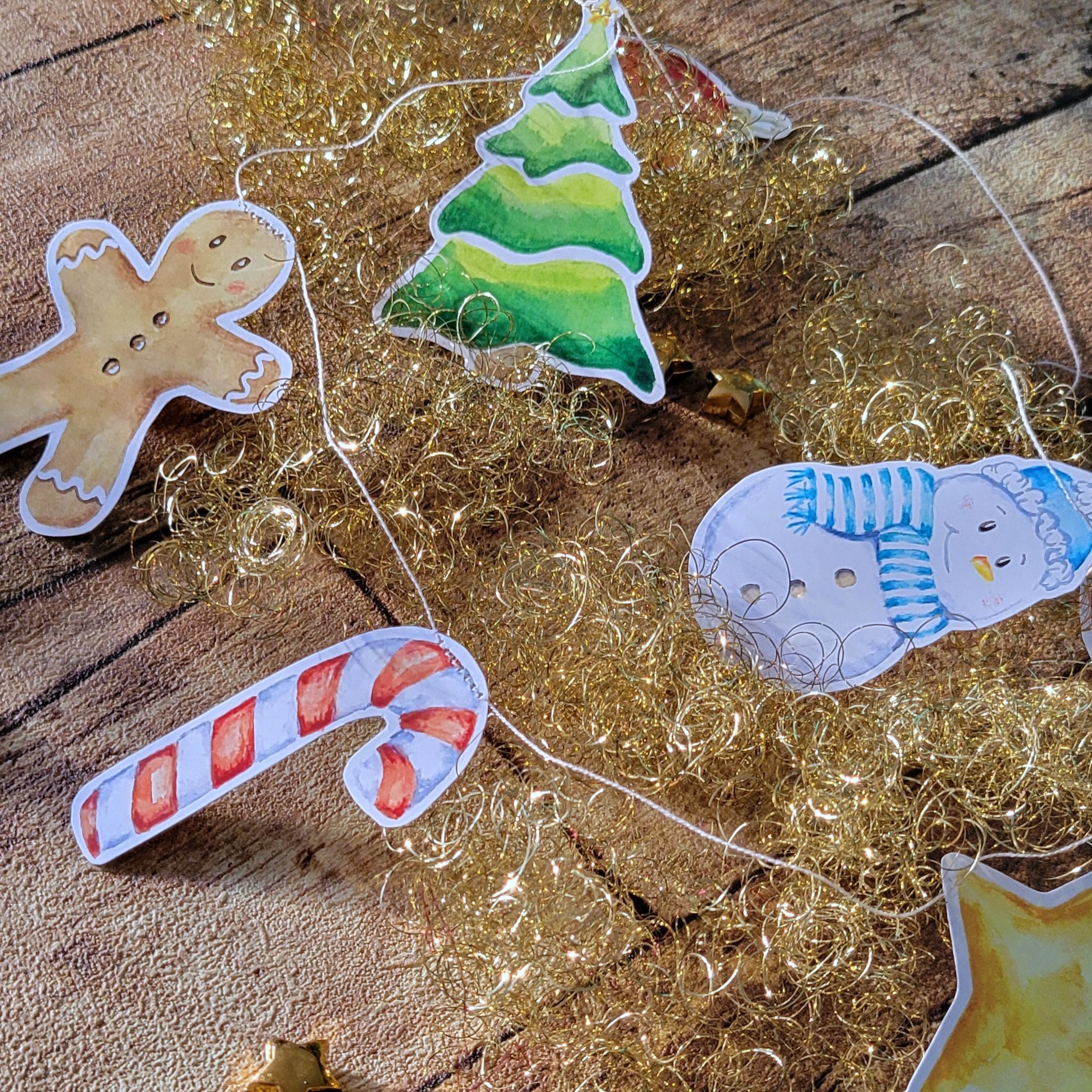 Wimpelkette "Weihnachten" – Bild 2