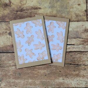 Kartenset "Lebkuchenmänner"