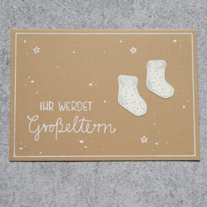 Grußkarte "Großeltern"